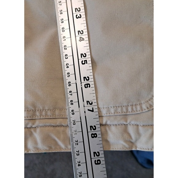 LL Bean Barn Coat Womens M Quilted Lining Field Jacket Chore Corduroy Collar - Picture 11 of 12